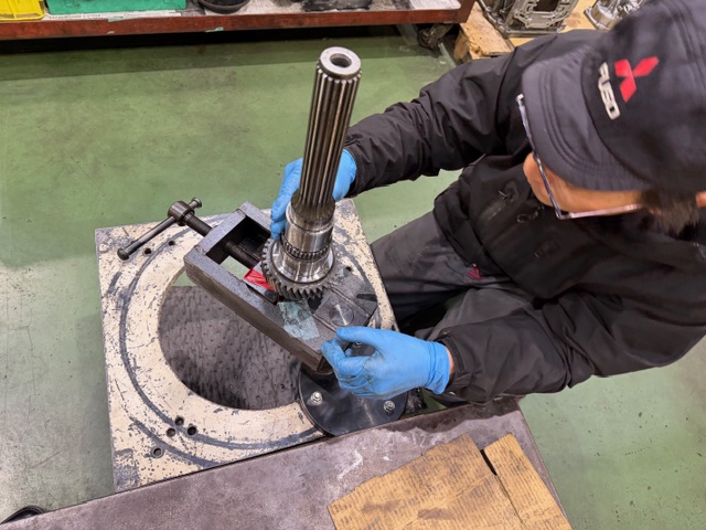 洗浄・確認作業